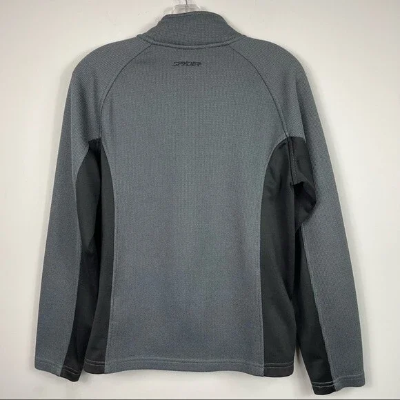 Spyder Men's Constant Full Zip Up Sweater Fleece Jacket Polar Black S Outdoor - Picture 5 of 16